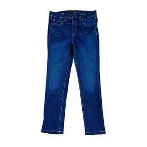 VERONICA BEARD JEANS Kate‎ 10" Skinny Jeans Medium Blue Denim Jean Size 26
